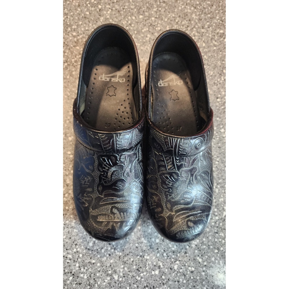 Dansko Professional Clogs Womens 37 Black Excellent